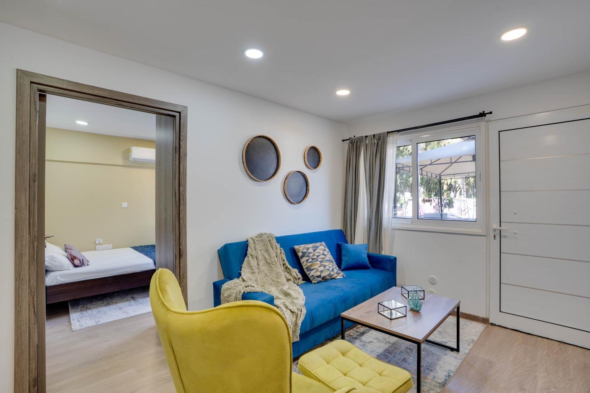 Atlantis Apartments 50M From Makenzy Seafront Ларнака Екстериор снимка